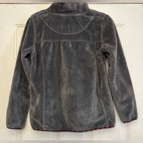 🖤 Boy’s Simply Southern Pullover Fleece | Red & Black Plaid - Picture 3 of 5